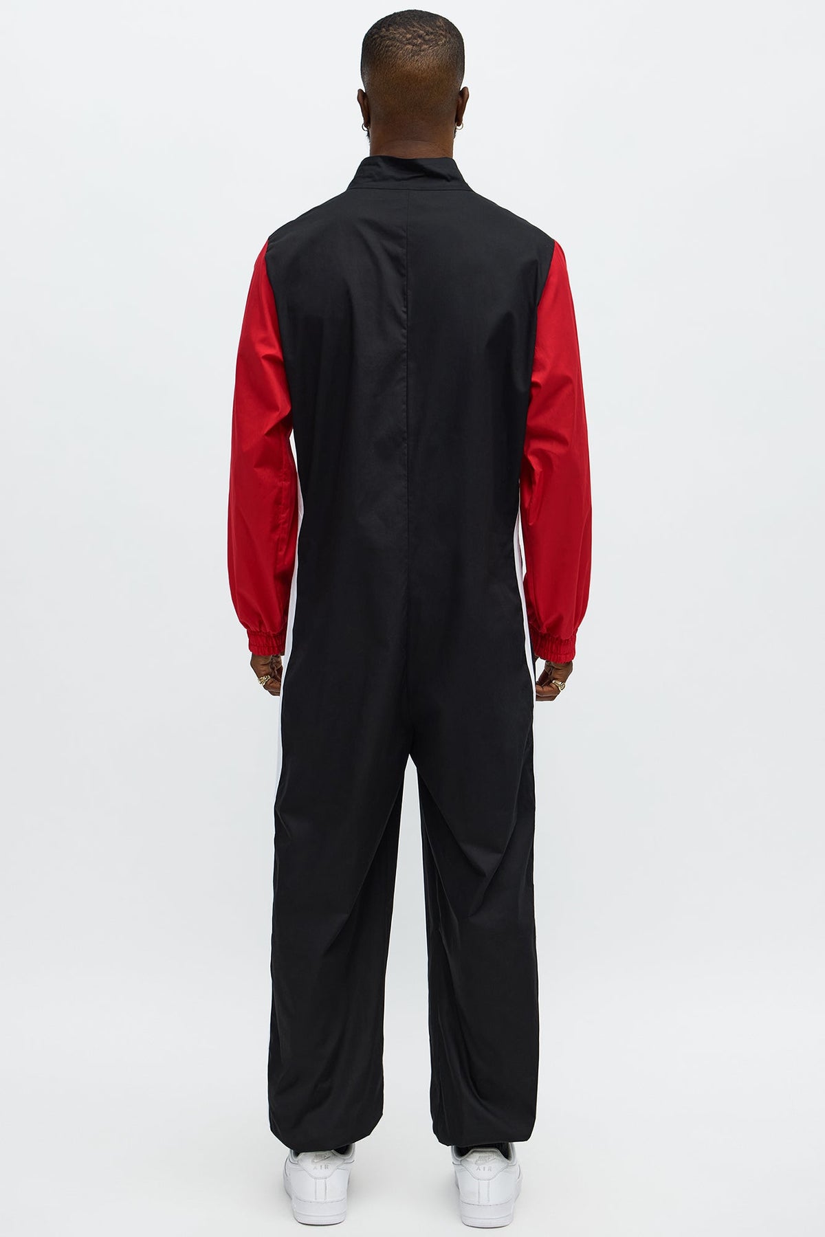 Front Zip Racing Jumpsuit Costume for Men