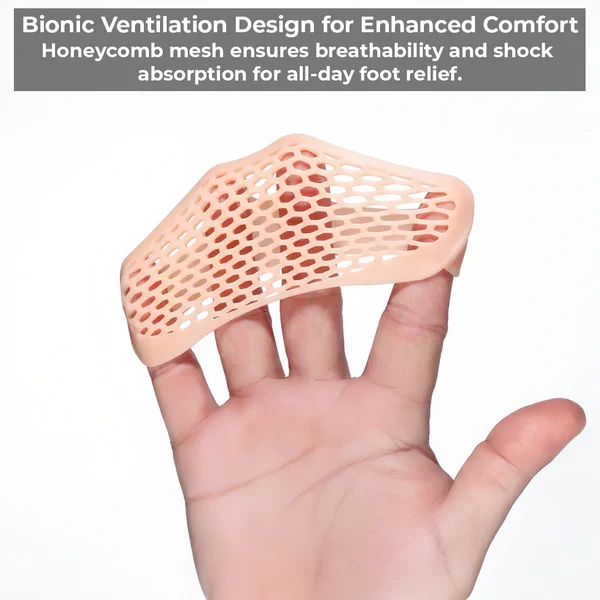 Breathable Gel Metatarsal Pads for Forefoot Cushioning