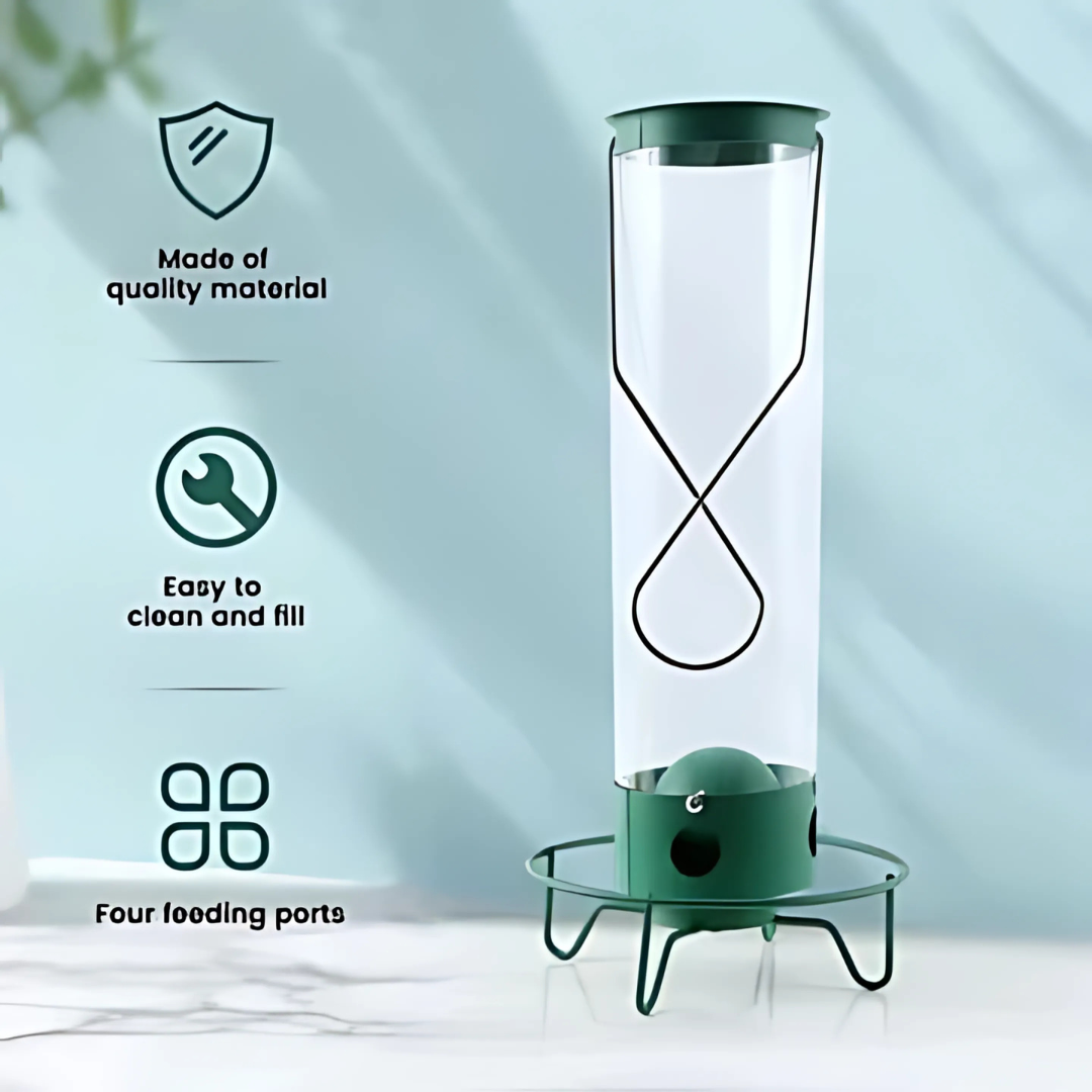 Squirrel Proof Bird Feeder Rotating Perch Metal Design - Product detail 7
