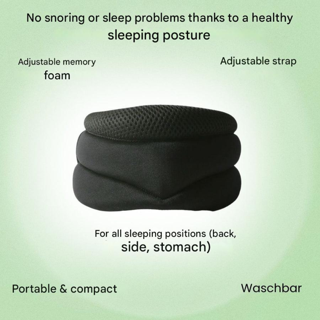 Foam Neck Support Collar with Hook-and-Loop Closure for Daily Wear