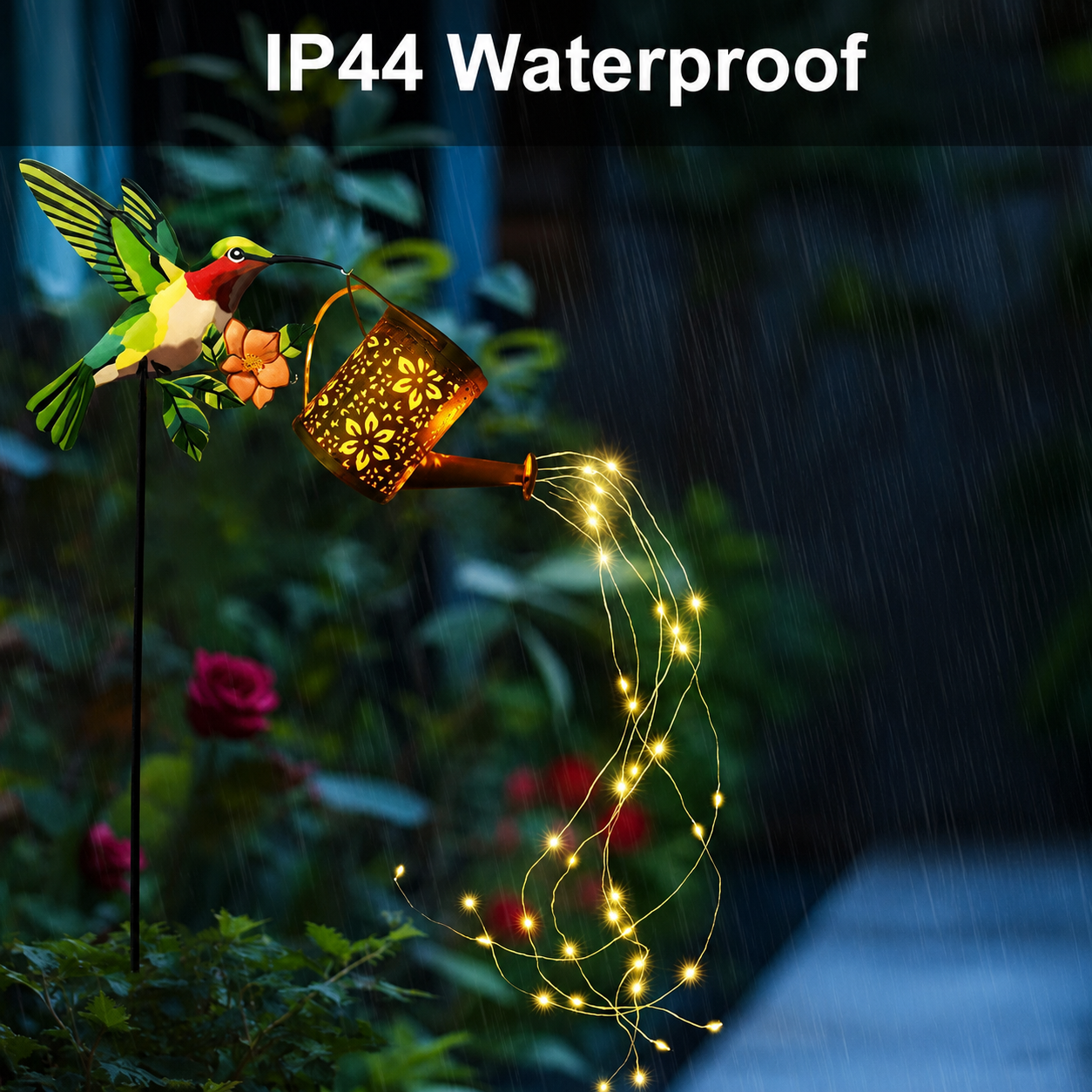 Outdoor Solar Pathway Light with Automatic Dusk-to-Dawn Sensor and Extended Runtime