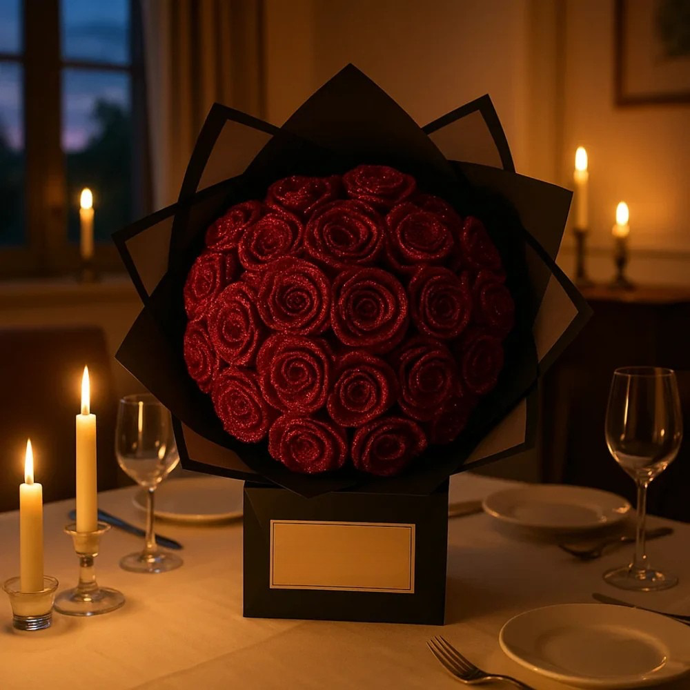 RoseLure Preserved Roses Arrangement