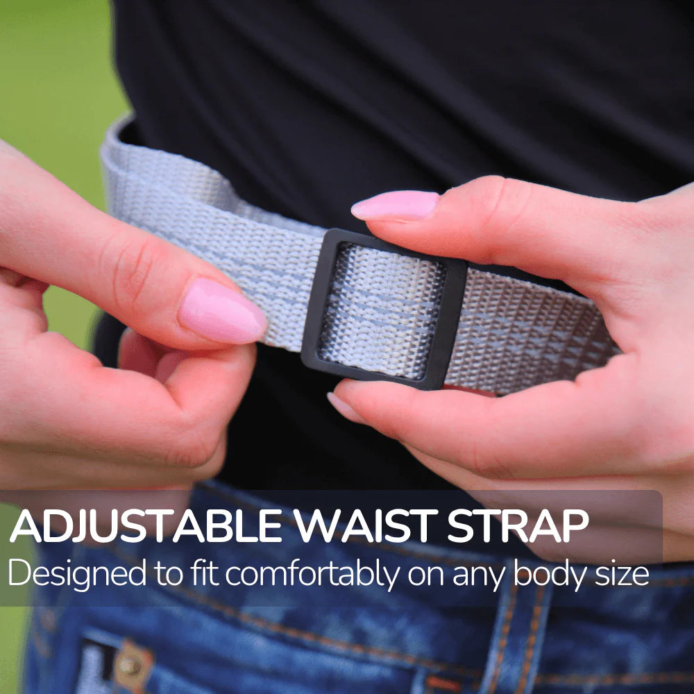 Dog Walking Lead with Adjustable Waist Strap and Reflective Details