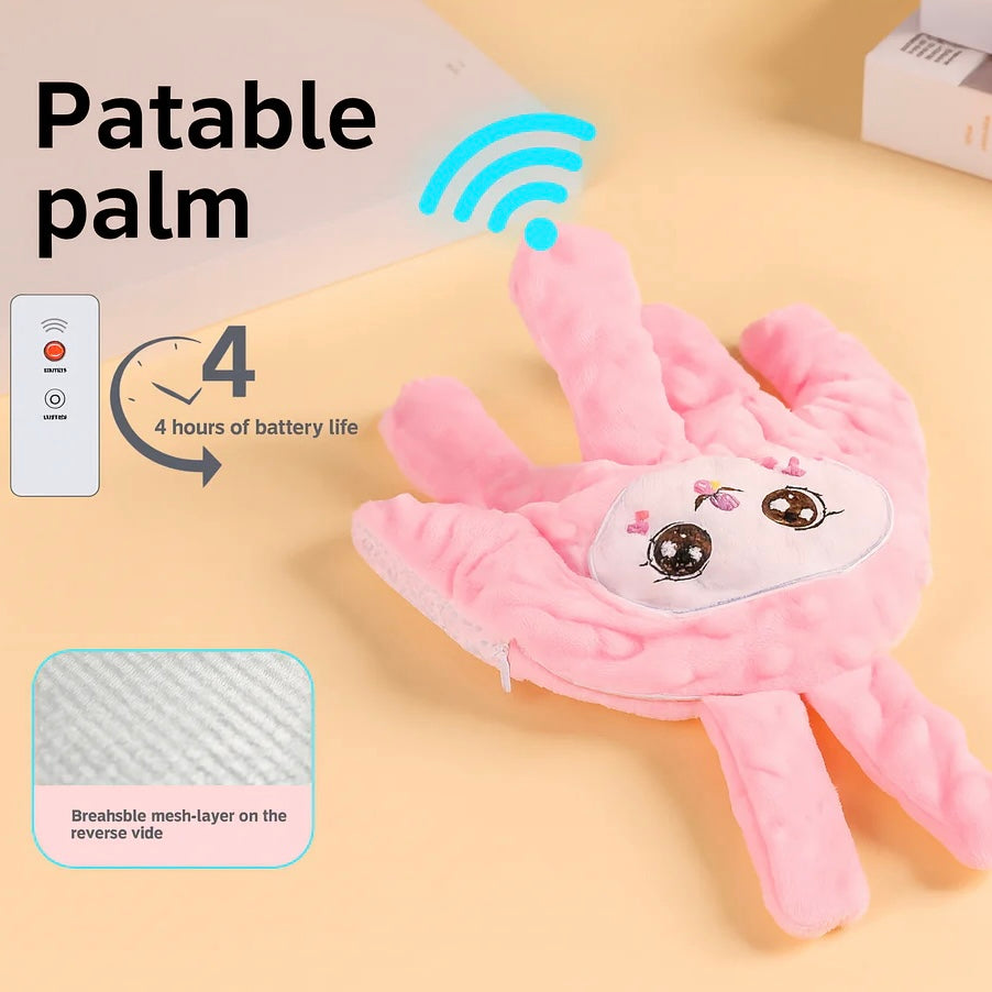 Baby sleep aid pillow with automatic patting and remote control