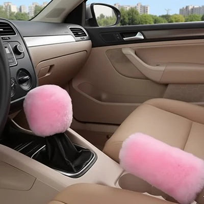 Premium Leather Steering Wheel Cover