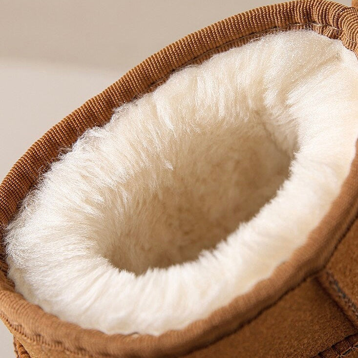 Mini Boots with Sheepskin Lining