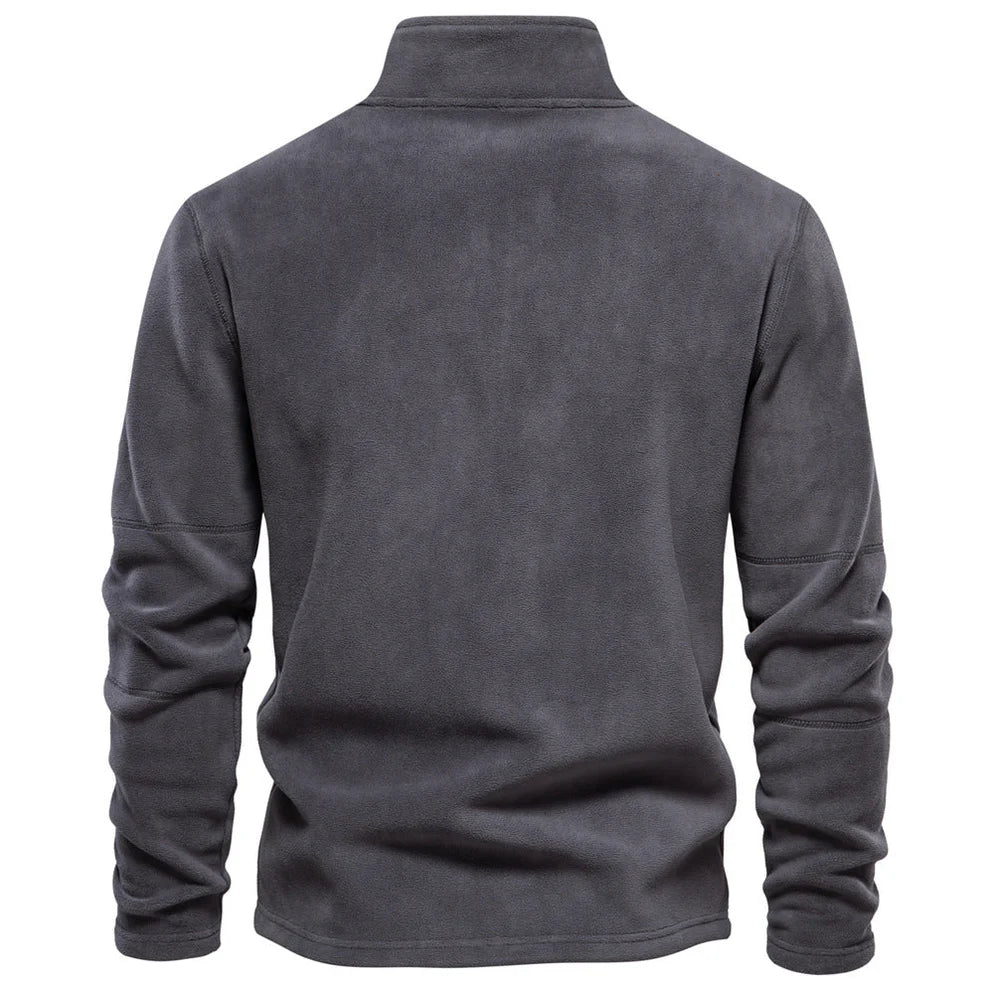 Winter Fleece Pullover, Warm and Comfortable for Men