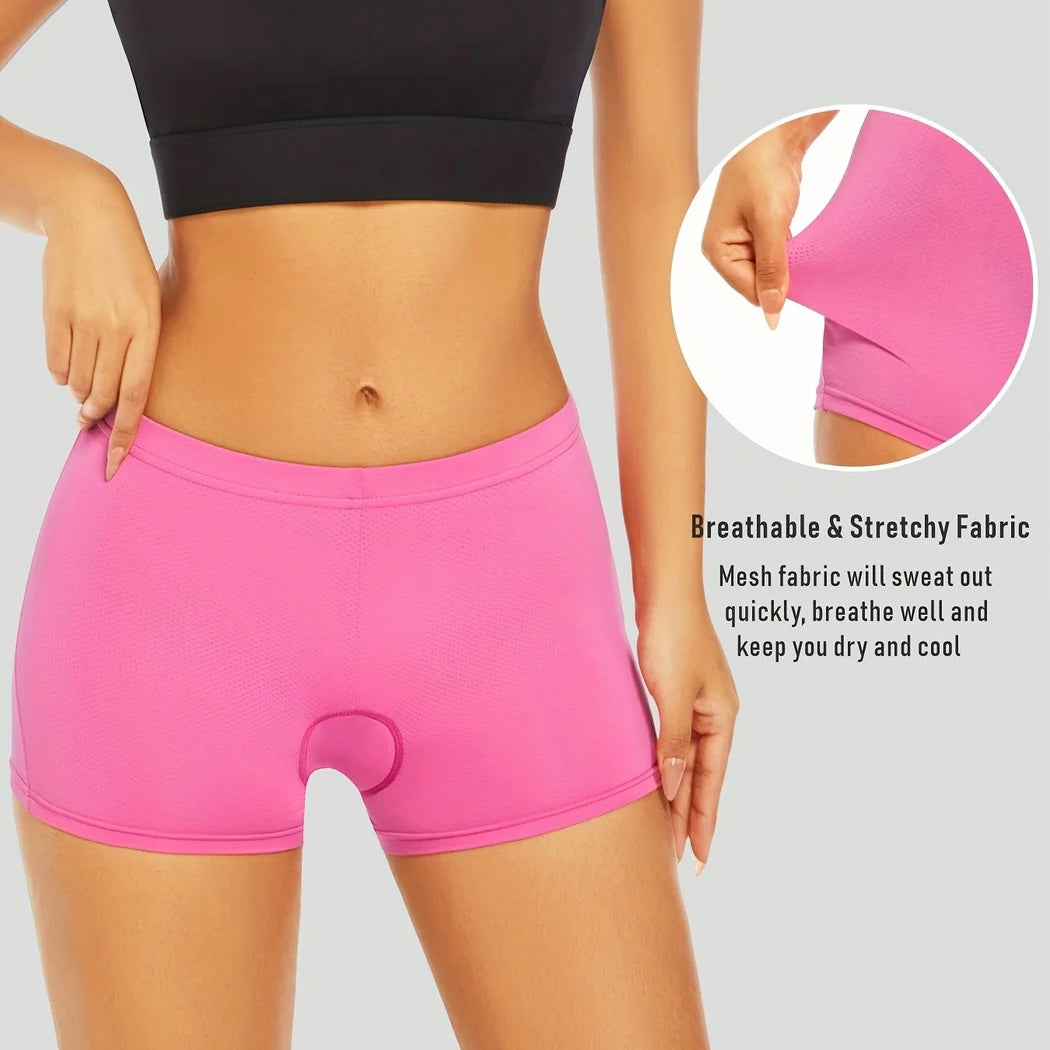 Cycling Shorts 4D Padding Breathable for Women