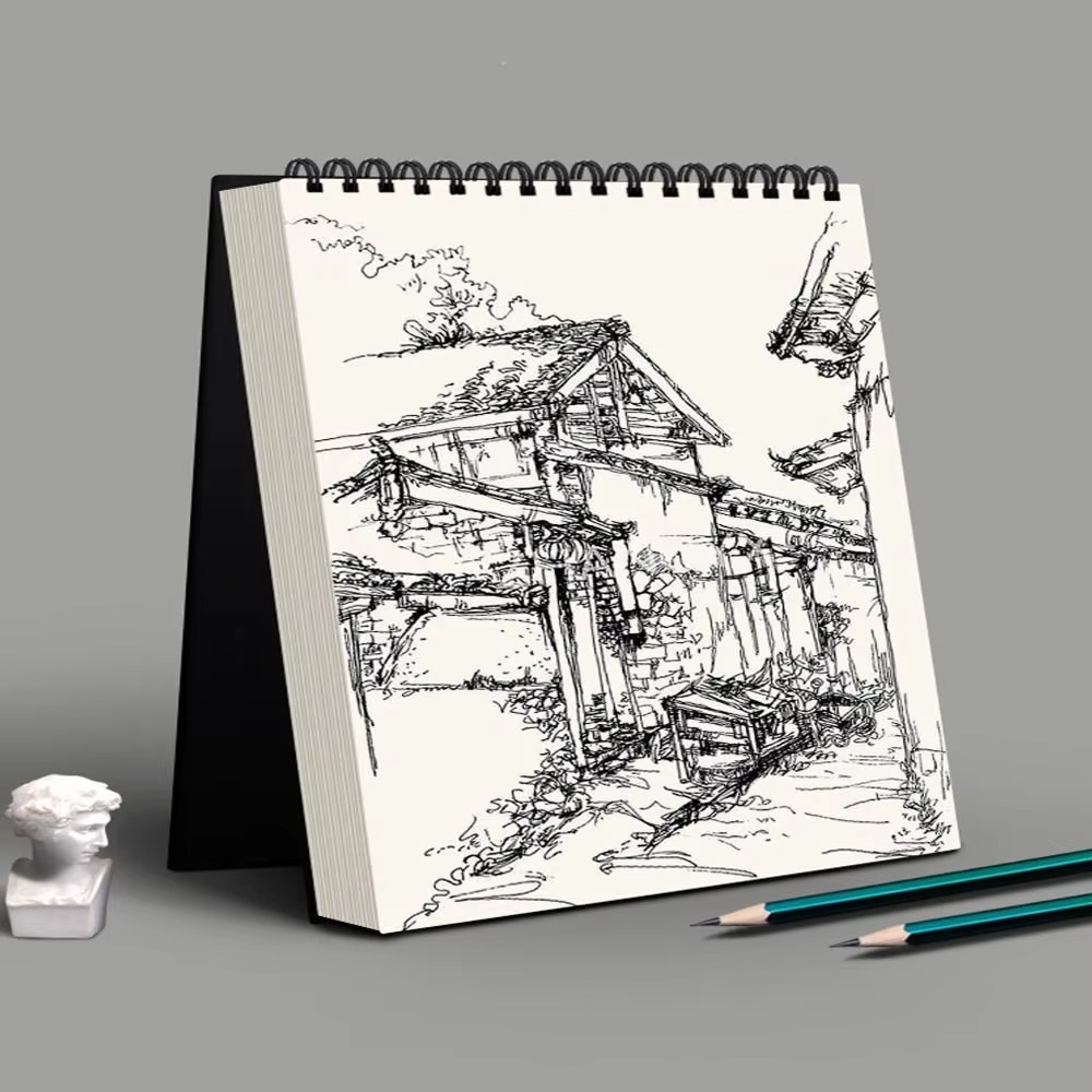 Spiral Sketch Pad with Thick Paper for Drawing Sketching and Art Use