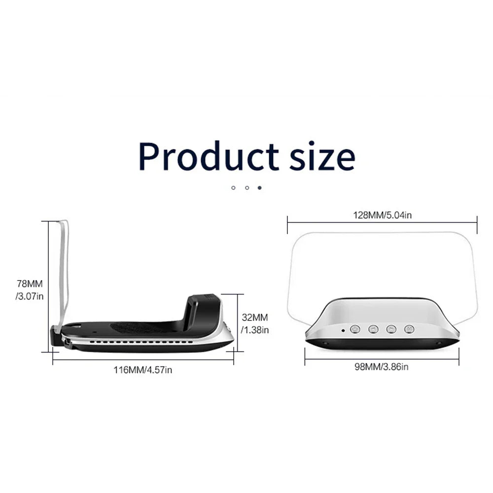 Smart Car HUD Display GPS Navigation Projector With Speed Monitor - Product detail 16
