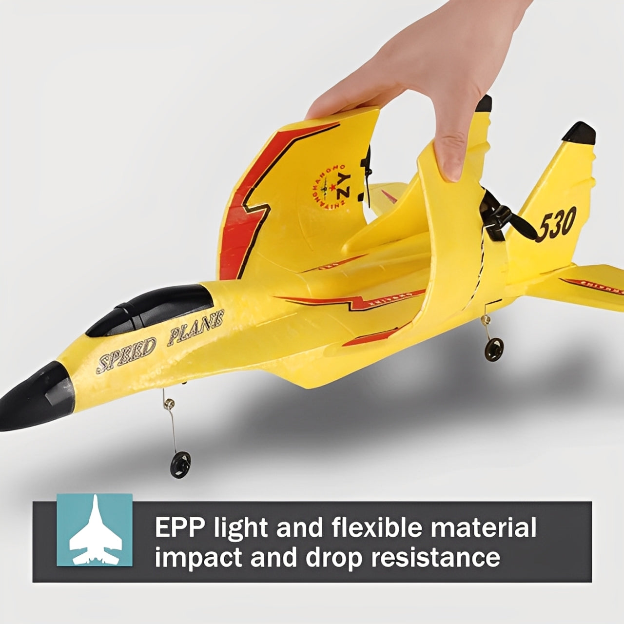 SU35 Remote Control Jet Glider with LED Light