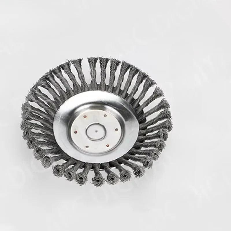 Steel Wire Weed Trimmer Head - 6 and 8 Inch Brush Cutter Blade