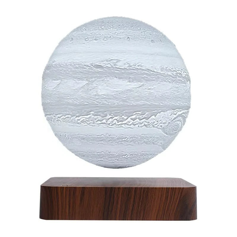 Floating Galaxy Lamp with Magnetic Base and LED Light Display, 5.5 Inch Sphere