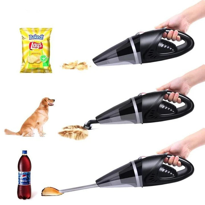 Portable Car Vacuum Cleaner with 16 Ft Cord and Washable Filter