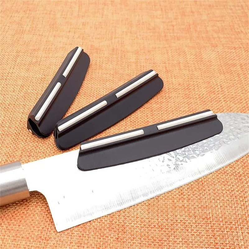 Precision Knife Sharpening Angle Guide with Fixed Angle Rod for Kitchen Knives, Scissors and Whetstones