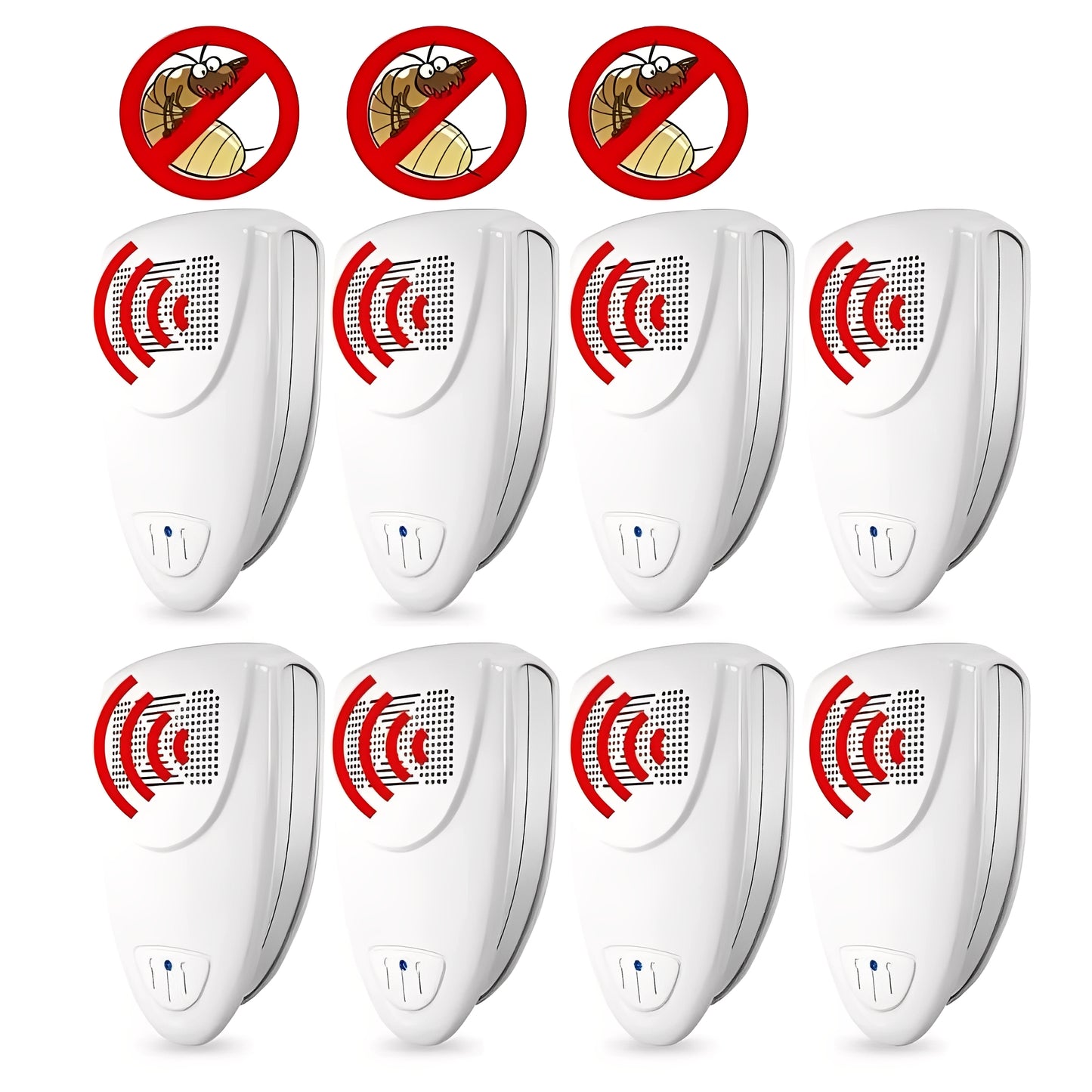 Electronic Ultrasonic Pest Deterrent Device for Indoor Use