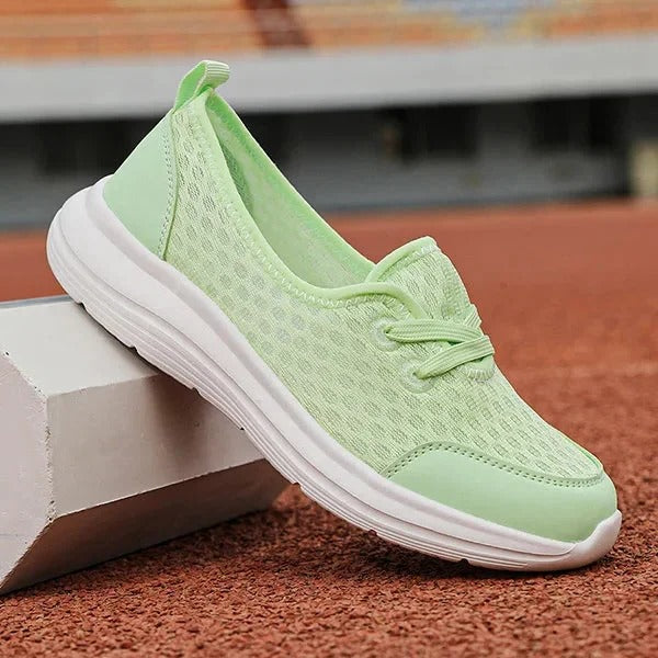 Mesh Shoes for Women with Wedge Design