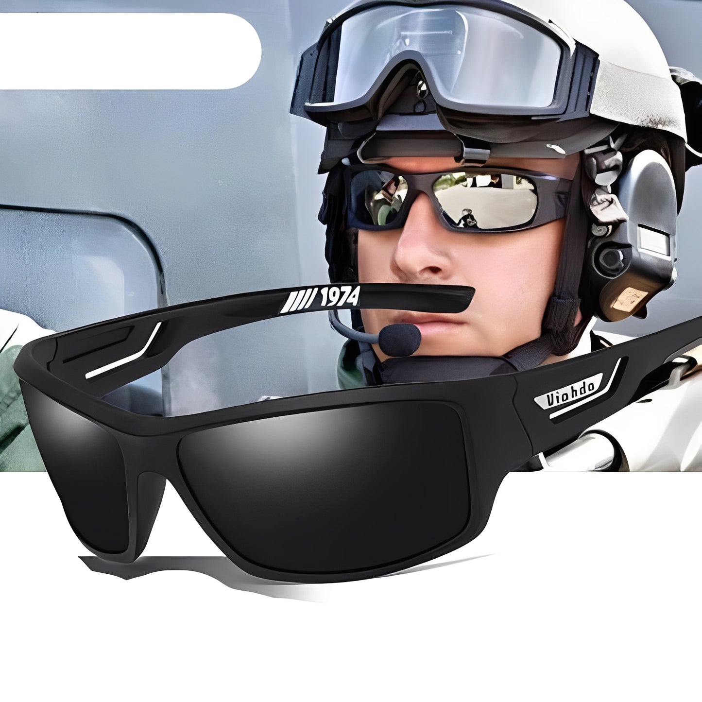 Polarized Style Sunglasses With Photochromic Lenses