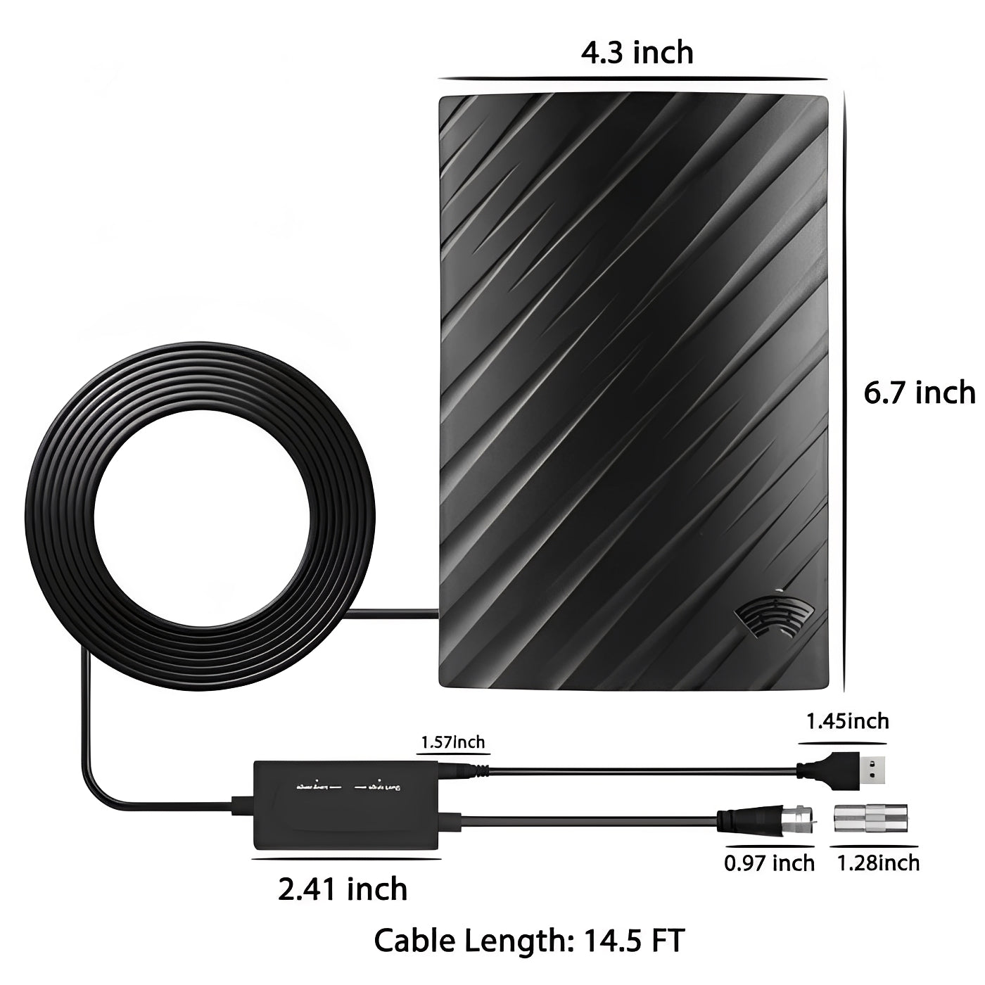 High Definition Interior Antenna and 4K TV Aerial