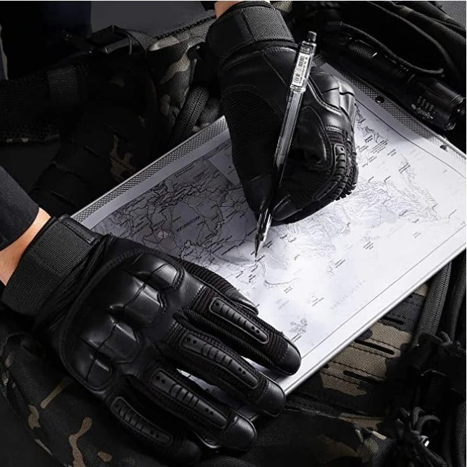 Reinforced Work Gloves with Padded Knuckles and Breathable Design