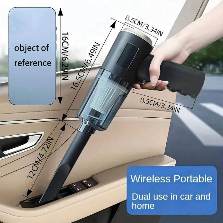 Cordless Handheld Vacuum Cleaner for Car Interior Cleaning