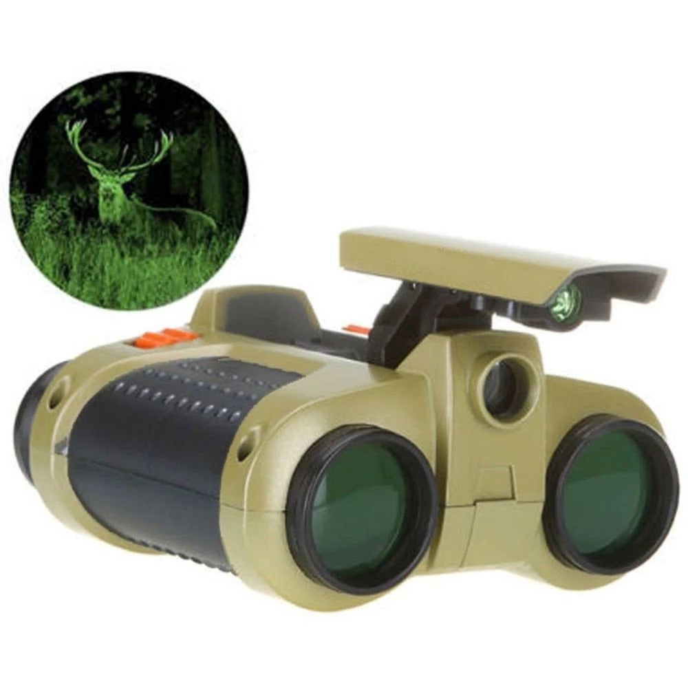 Night Vision Binoculars for Kids with LED Lights