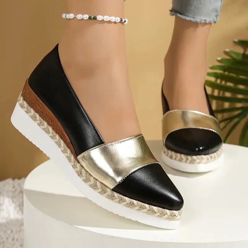 Lightweight Wedge Sandals with Cushioned Insole and Adjustable Strap