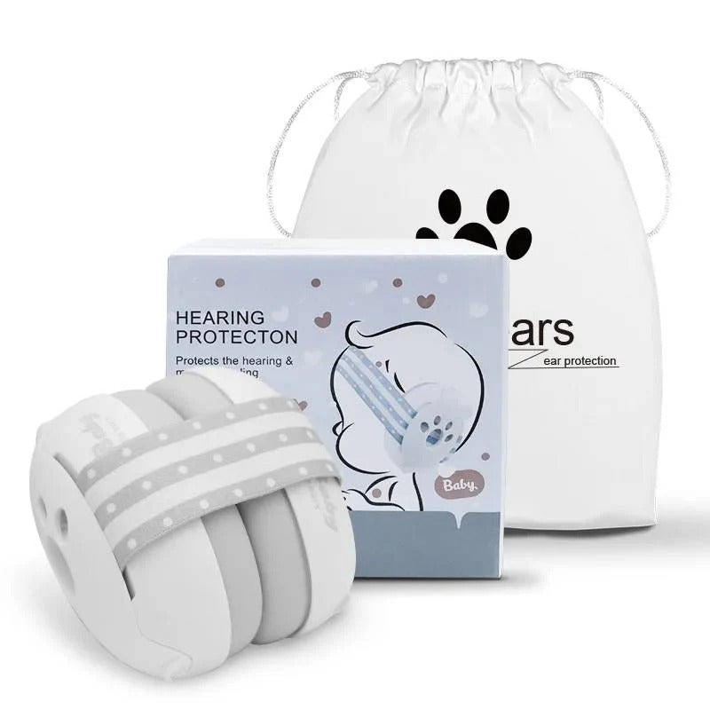 Infant Noise Reduction Support Earmuffs with Adjustable Headband