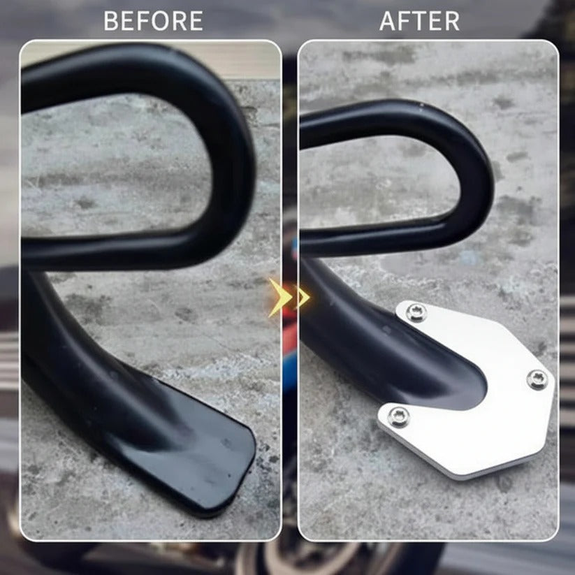 Kickstand Side Stand Extension Pad for Motorcycles