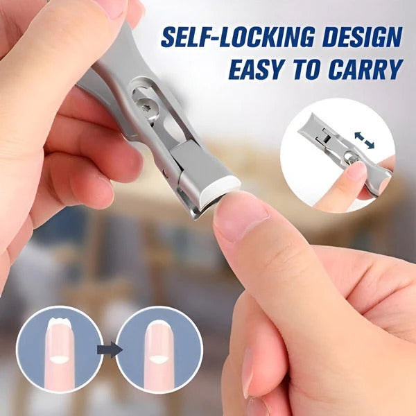 Stainless Steel Travel Nail Clipper with Compact Portable Design