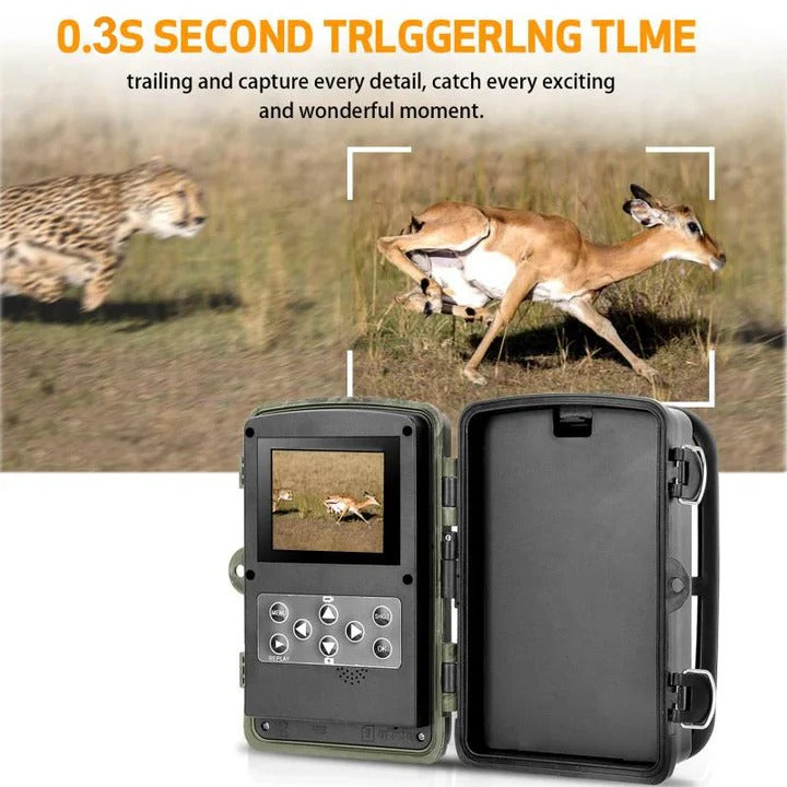 Wide Angle Hunting Camera with Enhanced Infrared Night Detection