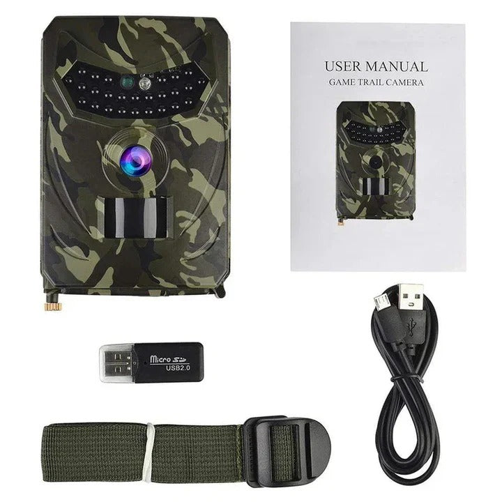 Outdoor Trail Camera with Motion Trigger and 940nm IR Night Vision