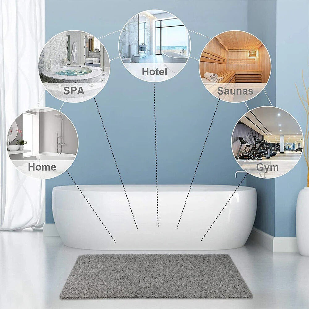 Non Slip Shower Mat with Soft Textured Surface