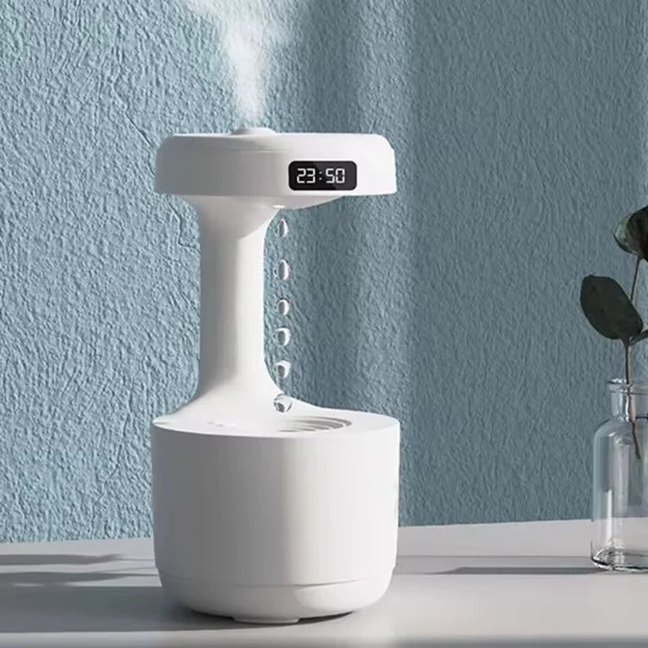 Rechargeable Humidifier with Adjustable Mist and LED Display
