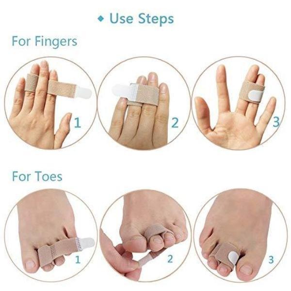Gel Toe Knuckle Cushion Pad with Straightening Loop Design