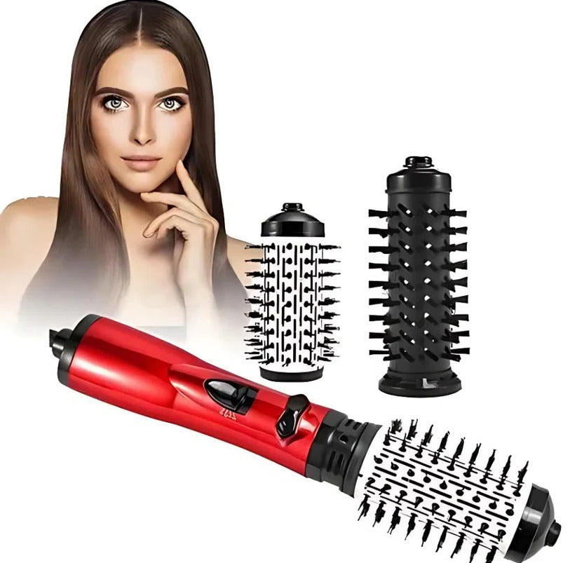 Rotating Hot Air Brush for Hair Drying and Styling