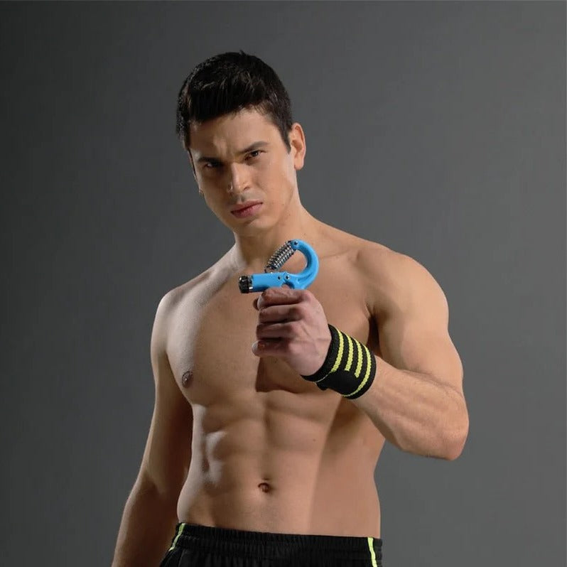 Adjustable Hand Grip Strengthener, 11 to 132 lbs Forearm Trainer