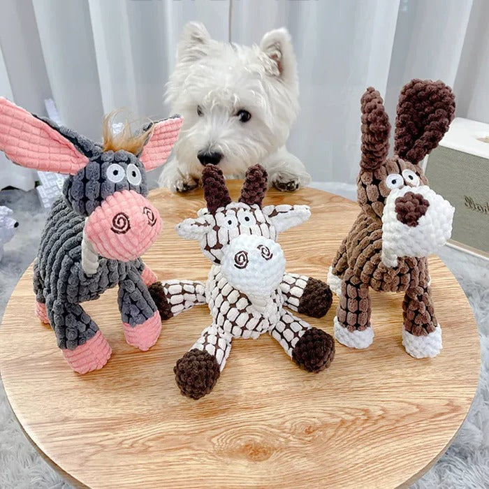 Metal-Tough Noise Creature and Everlasting Hunter Plush Toy for Pets