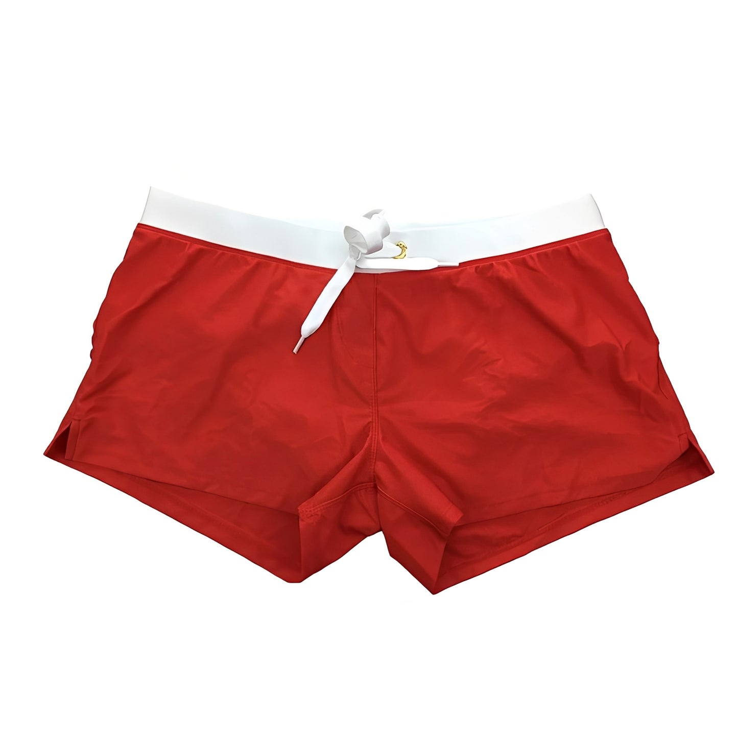 Quick-Dry Swim Trunks with Elastic Waistband for Men