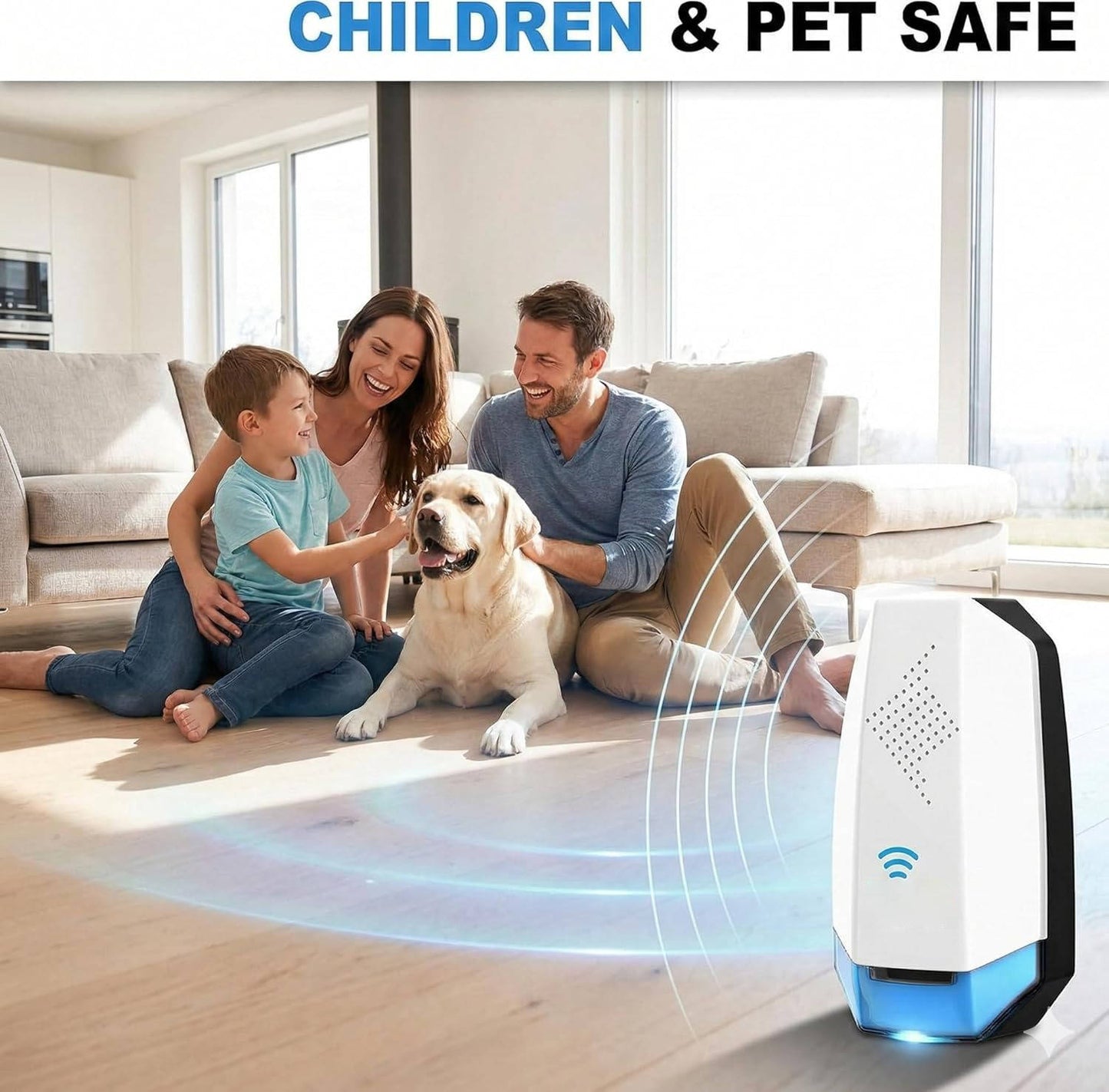 Ultrasonic Indoor Pest Repeller Plug-In Device for Home, 2 Pack