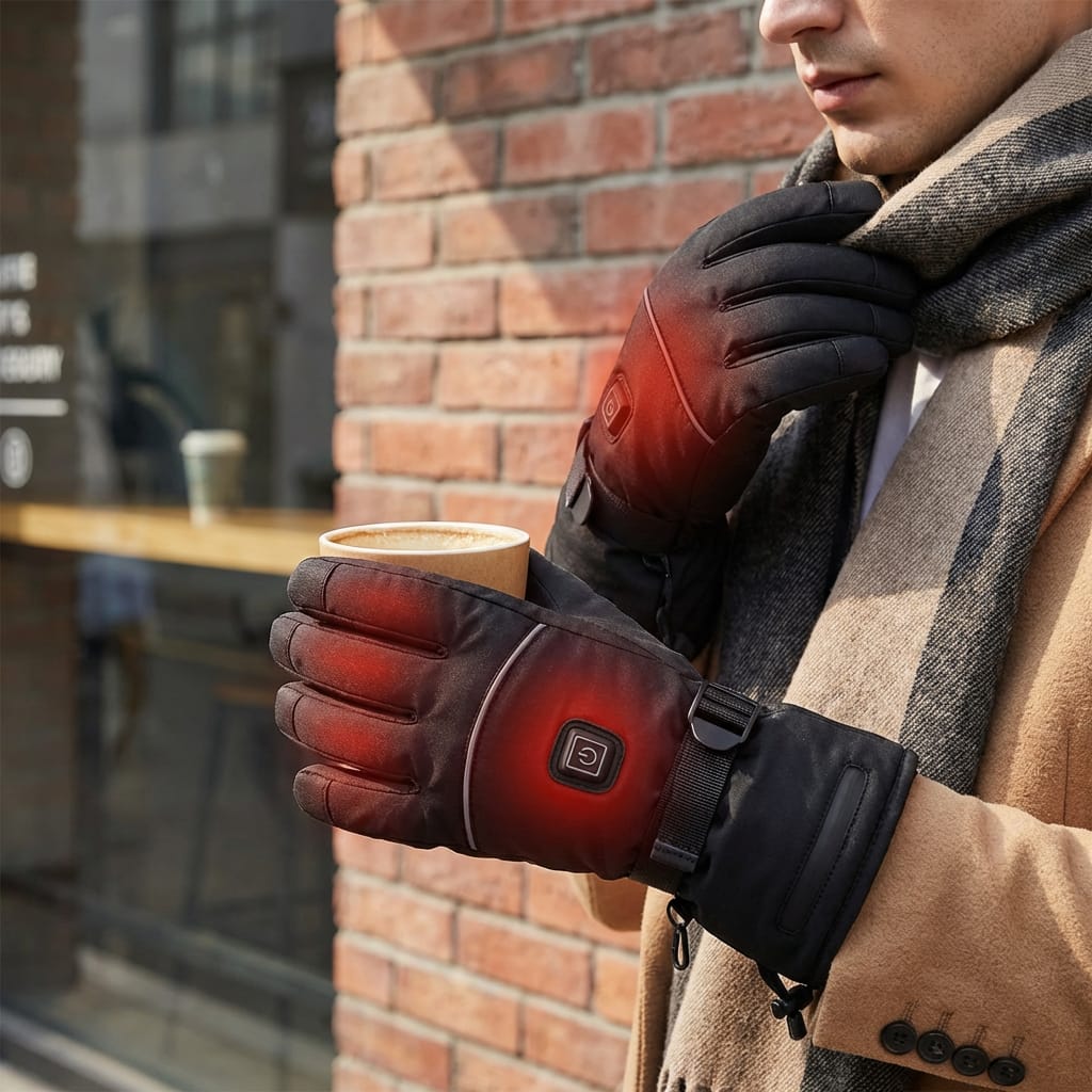 Durable Rechargeable Heated Gloves For Outdoor Activities