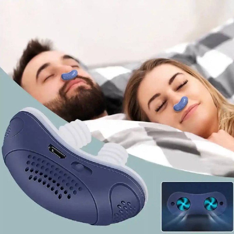 Electric Anti Snoring Aid, Portable Nasal Airflow Device