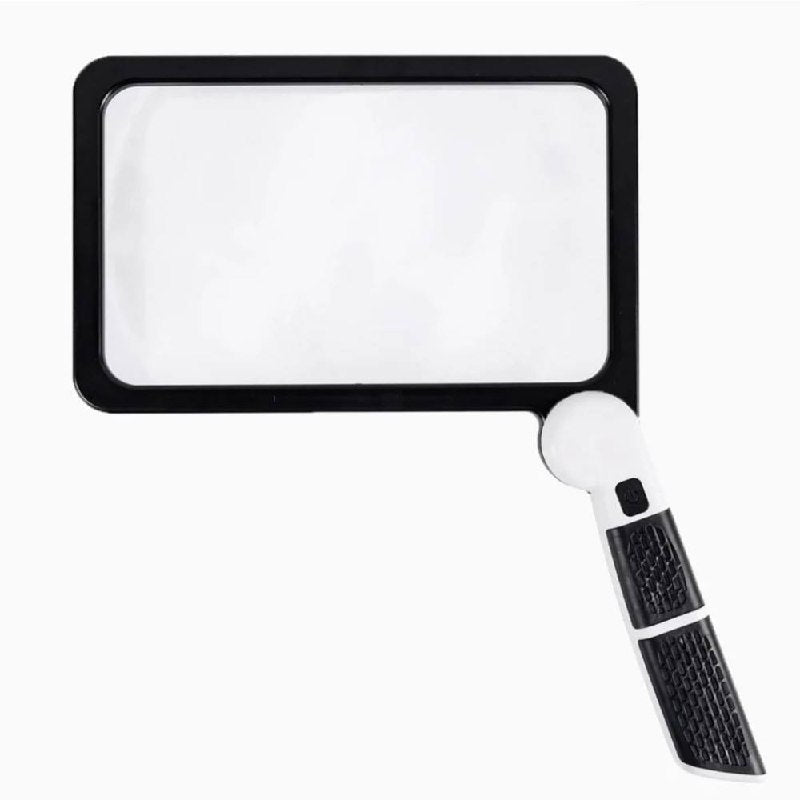 LED Full Page Magnifier with 5X Zoom for Reading and Crafting