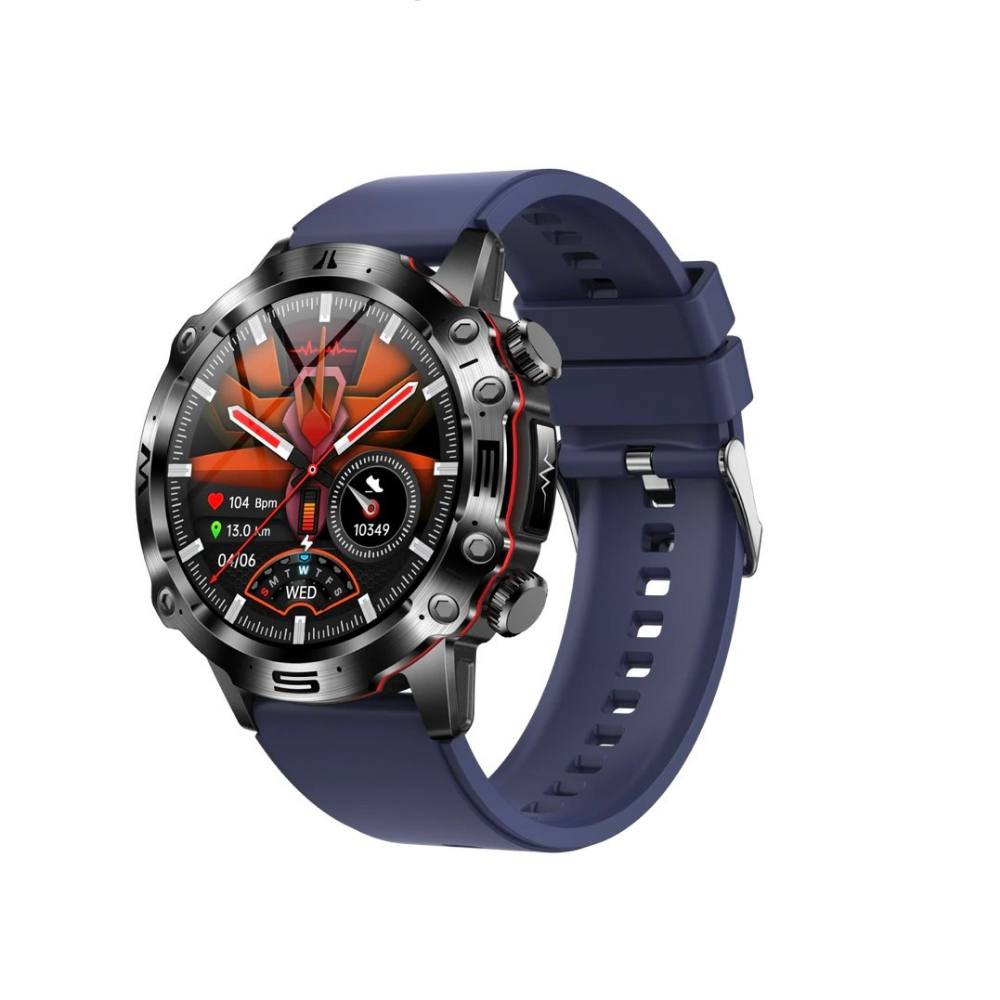 AMOLED Fitness Smartwatch, Bluetooth Calling and Wellness Tracker