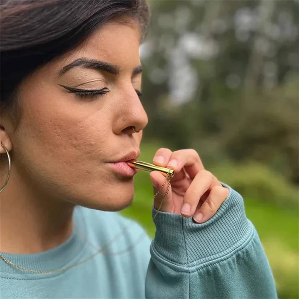 Breathing Trainer and Relaxation Whistle for Calming and Stress Relief