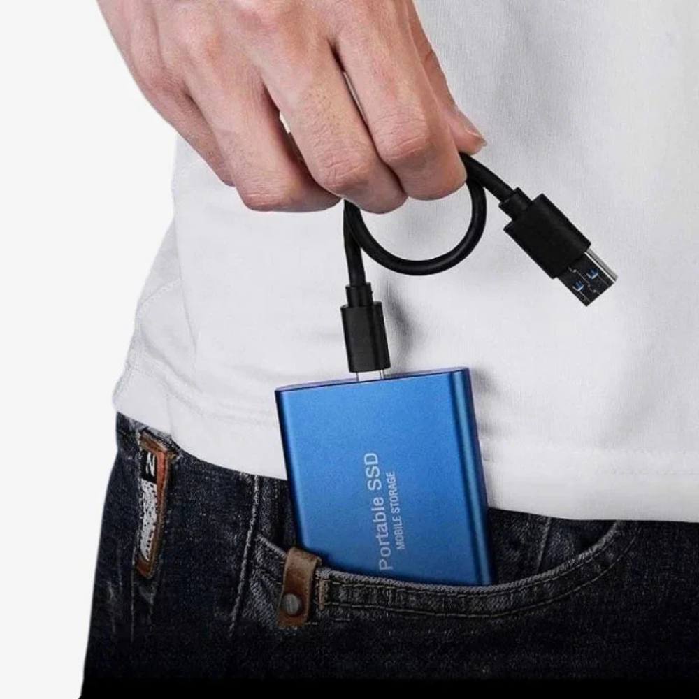 External Solid State Drive, Super-Fast USB 3.2 Portable SSD Storage