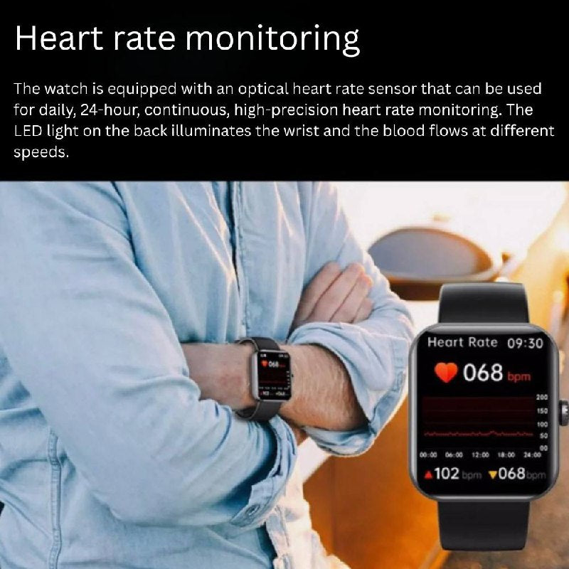 Advanced Bio Sensing Smartwatch, Continuous Wellness Tracker