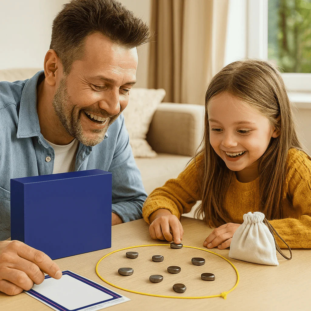 Classic Chess Set with Magnetic Board for Family Game Night