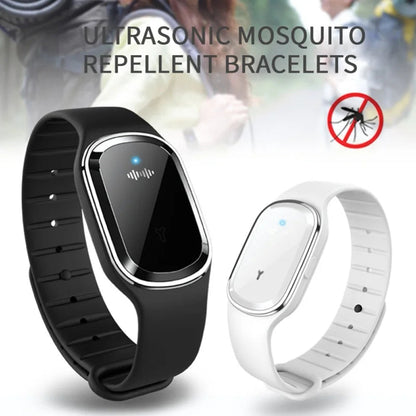 Ultrasonic Mosquito Repellent Bracelet with Three Intensity Modes and 130-Hour Battery
