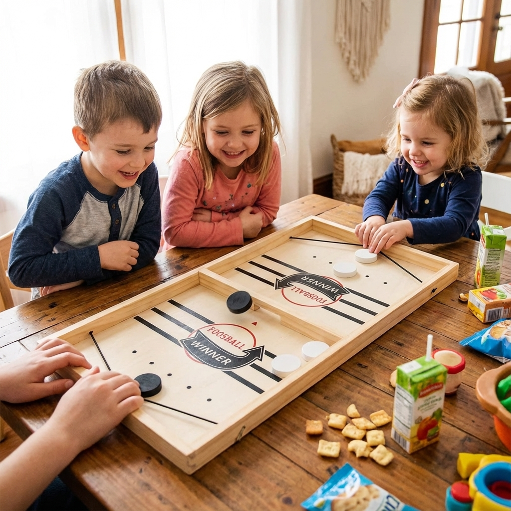 Wooden Chess Style Board Game with Sling Shot Catapults in Two Sizes